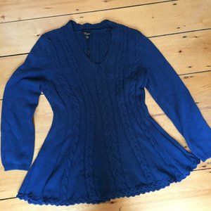 Cupio Skater Sweater Tunic M NWT